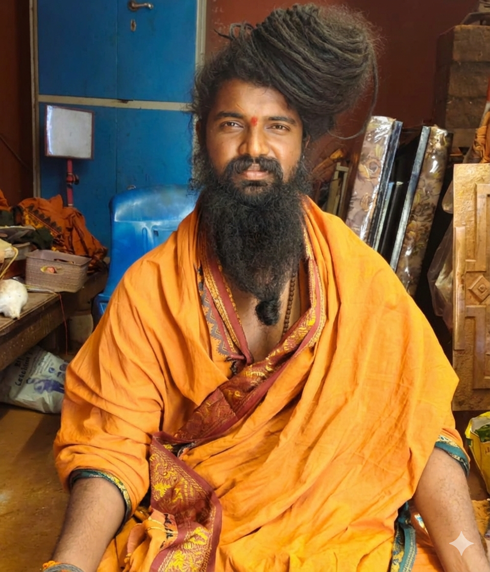 Sri Kaala Naga Maharshi in meditation